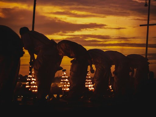Atmospheric Ganga Aarti