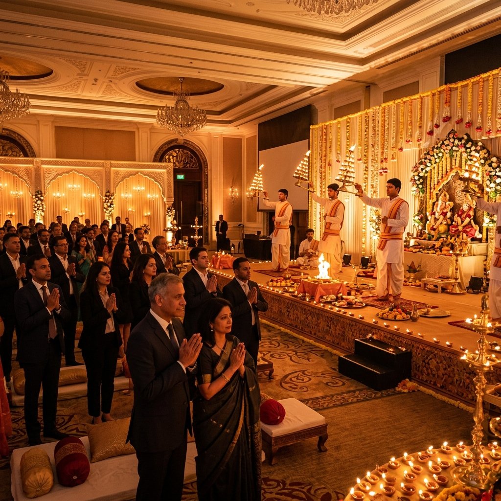 Ganga Aarti for Corporate Events